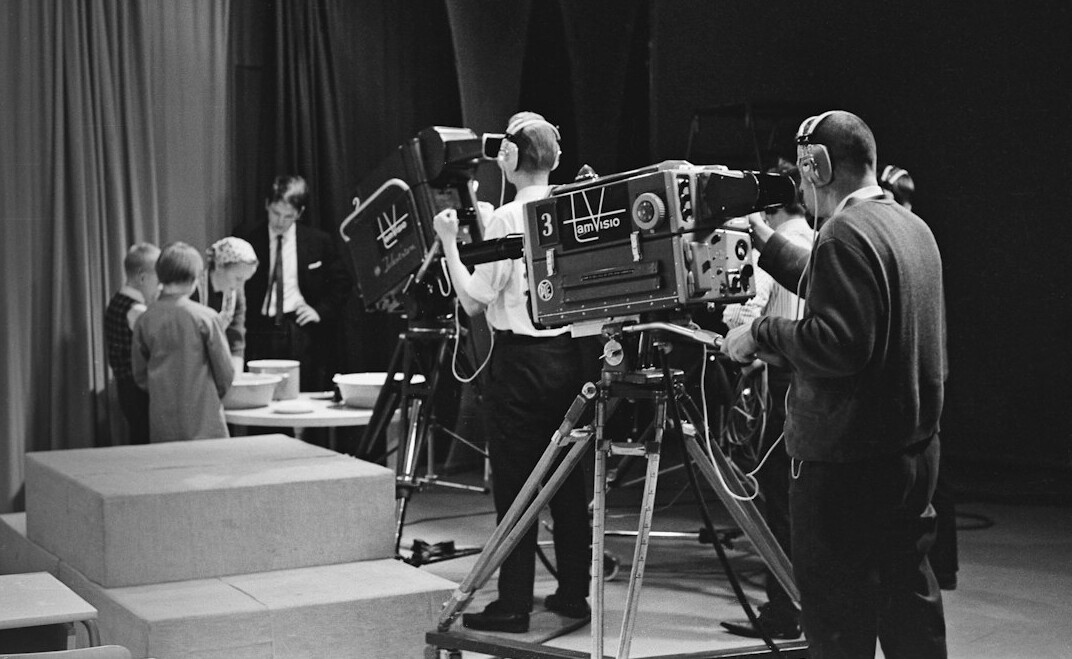 early television broadcast